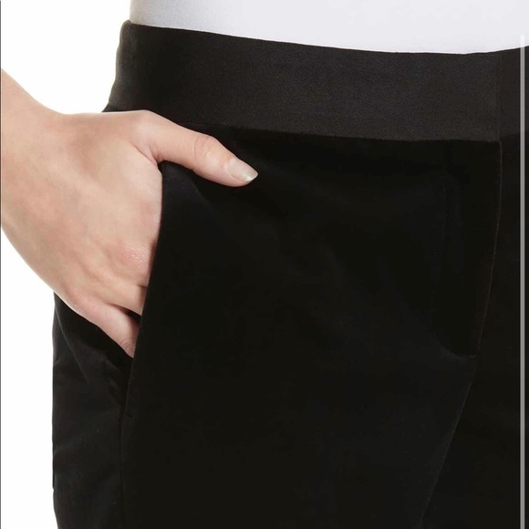 Theory Stretch Cotton Velvet Trousers - Picture 3 of 3